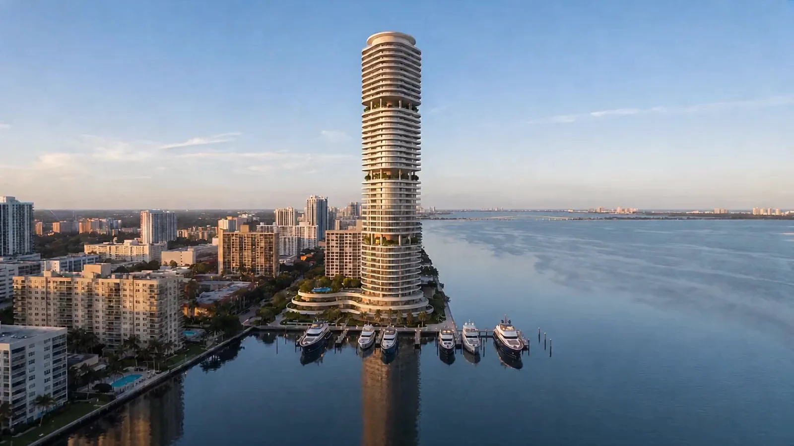 NORIA waterfront arrival and marina concept